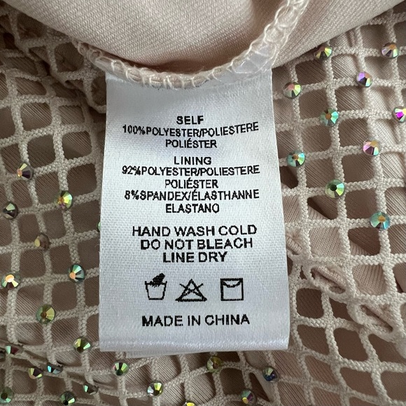 NWT Anthropologie Sunday in Brooklyn Rhinestone Mesh Tank, Small - Picture 6 of 6